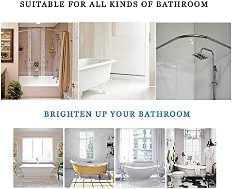 Miyotaa Rainbow shower curtain set