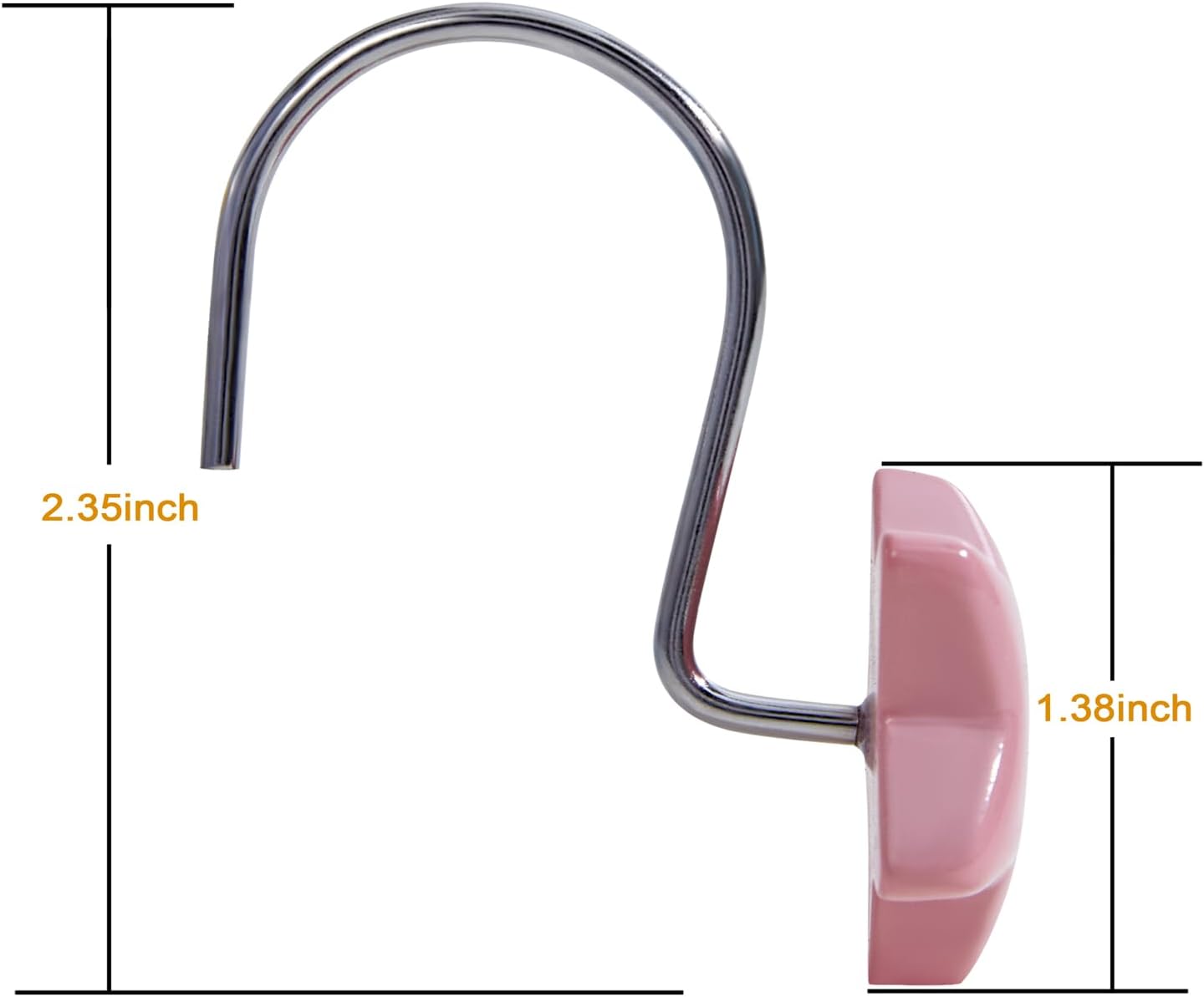 Stylish Star Shower Curtain Hangers