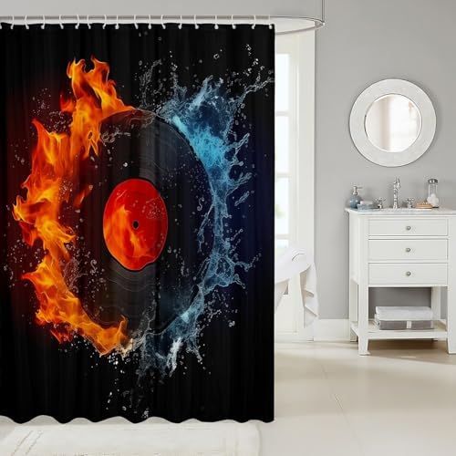 Unique Turntable Bath Curtain 78 L x 72 W Ejeloiu