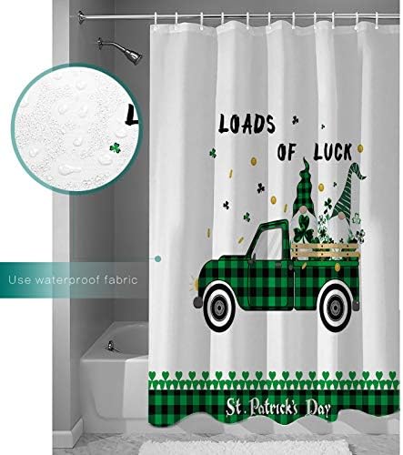 Waterproof shower curtain St Patricks Day Design Machine Washable stylish