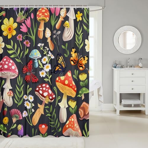 Mushroom Shower Curtain