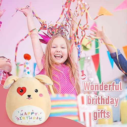14 Happy Birthday Cuddly Puppy Plush Pillow Gift