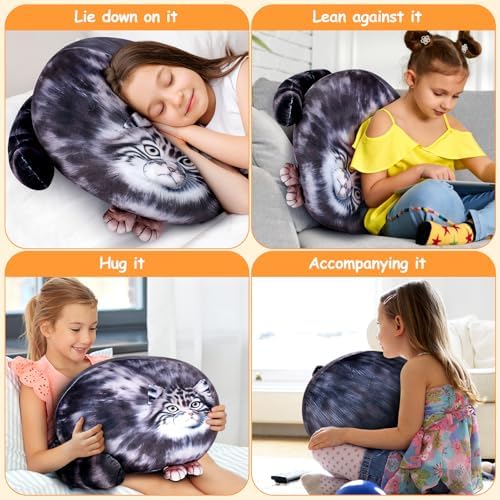 Achwishap Cat Plush Soft Tutus Sturdy Stuffed Animal for Kids Adults