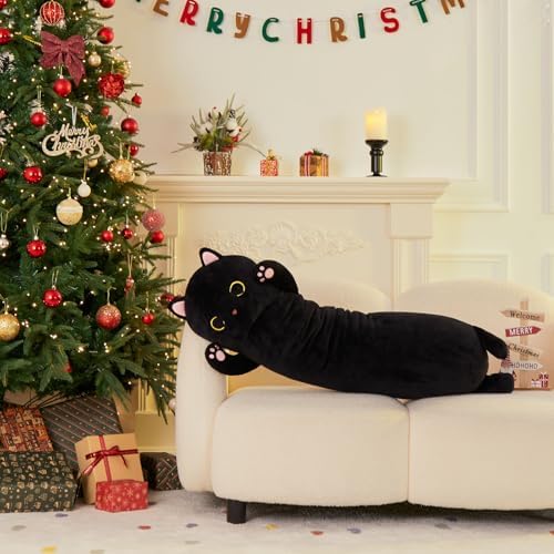 Big Cat Pillow Long Plush Body