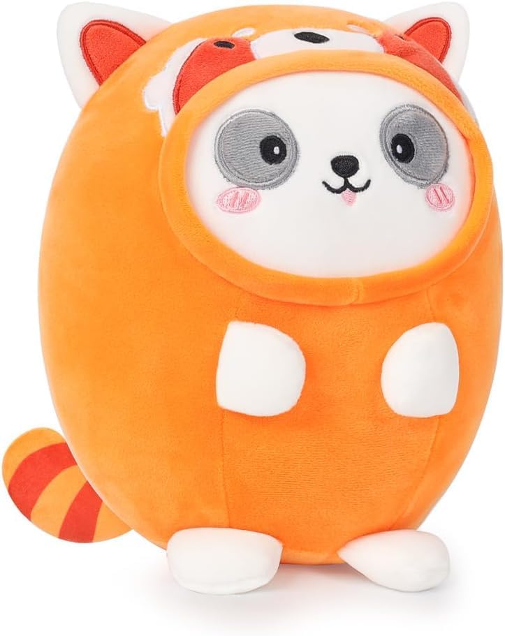 Korable Red Panda Plush Pillow for Kids
