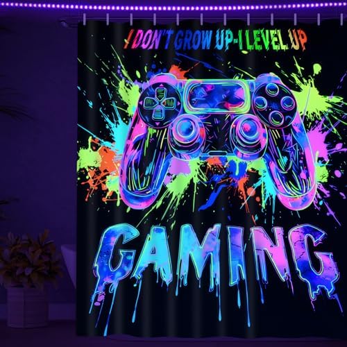 Likiyol Blacklight Gaming Bath Set