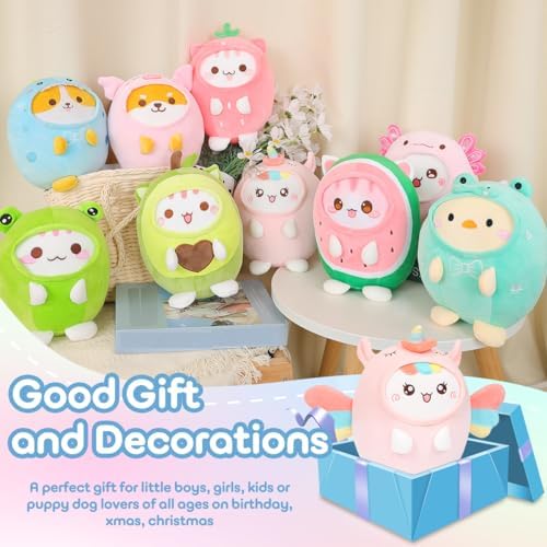 Cute Plush Unicorn Cat Pillow Kawaii Stuffed Animal