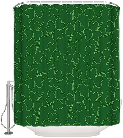 St Patricks Day TocaHome Waterproof Shower Curtain Set