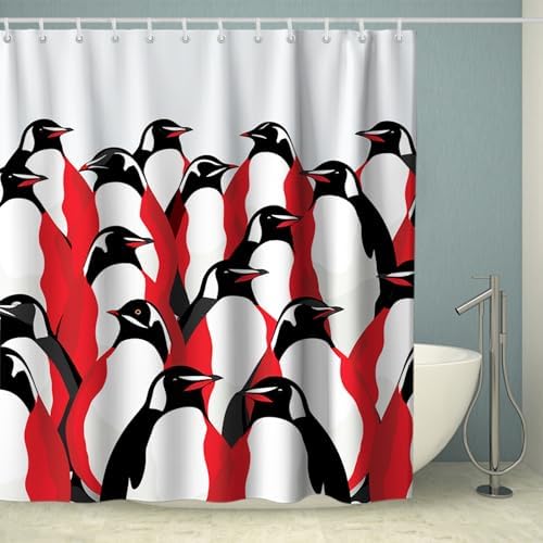 Cute Red Penguin for Kids