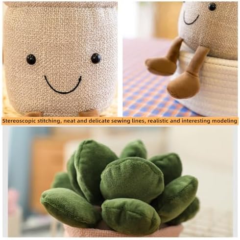 Cute Plush Succulent Pillow for Kids and Adults