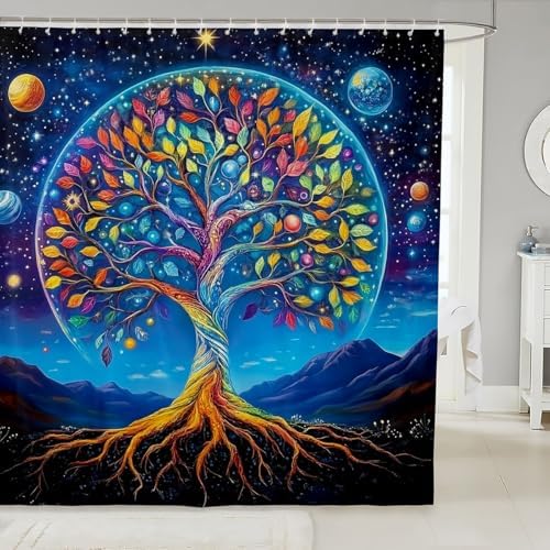Tree of Life Washable Shower Curtain