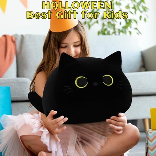 Auspicious Beginning - Gigantic Black Cat Plushie Kawaii Plush Family