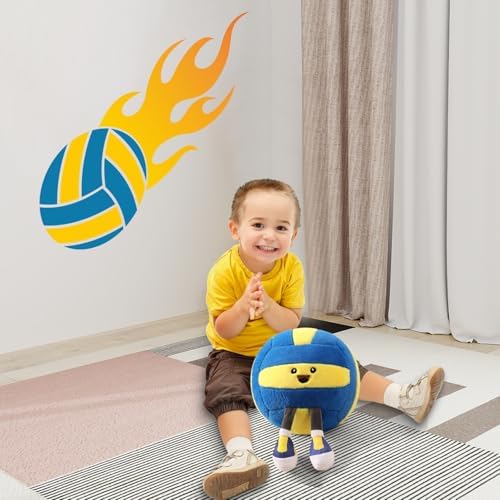 Fun Volleyball Plush Pillow