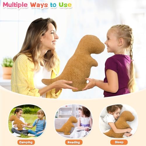 Andywoo Dino Nuggets Pillow Plush Dumb Isnt Cool