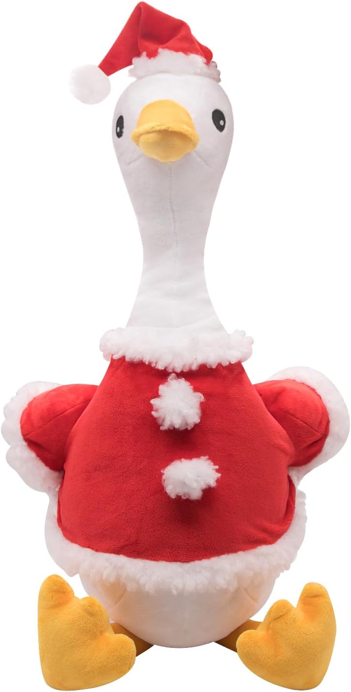 Cute Christmas Goose Plush Pillow Doll