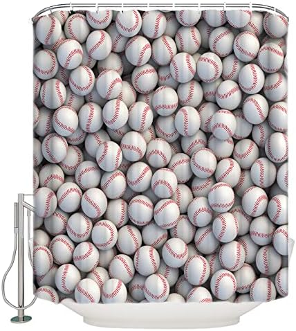 sporty 48x72 shower curtain