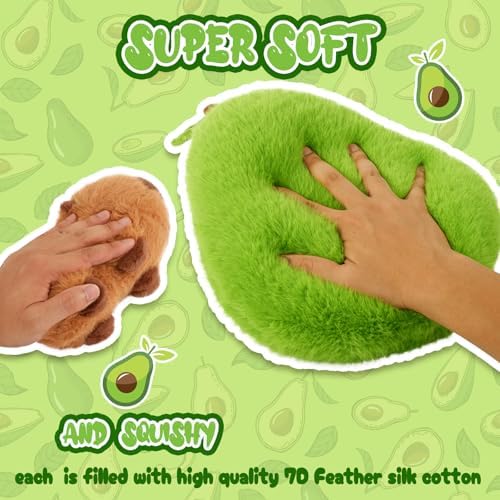 Avocado Capybara Plush Toy - Cavy Comfy Combination