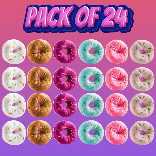 Bedwina Plush Donuts Pack of 24