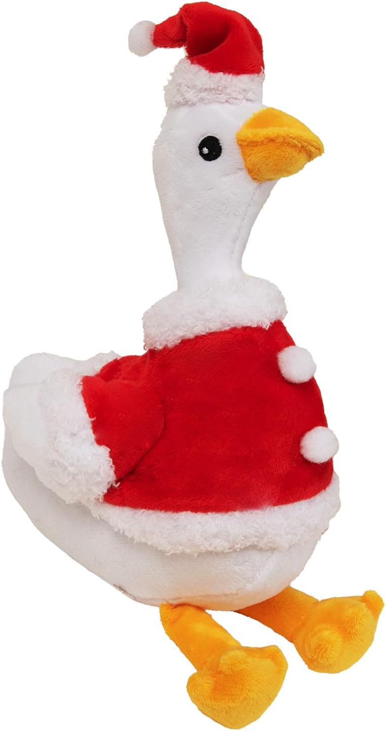 Cute Christmas Goose Plush Pillow Doll