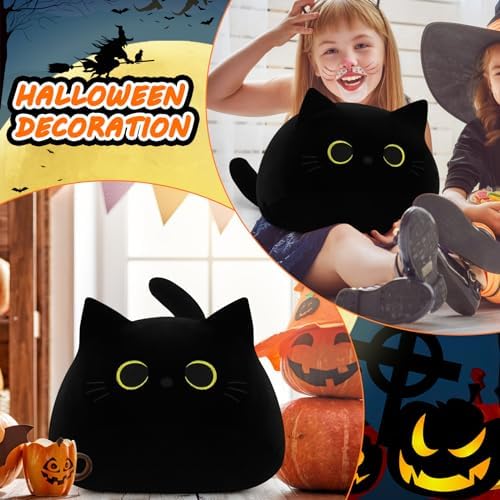 Auspicious Beginning - Gigantic Black Cat Plushie Kawaii Plush Family