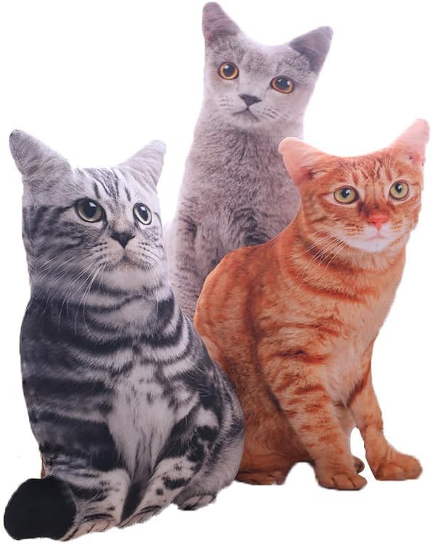 All-Ager Plush Cat Pillow