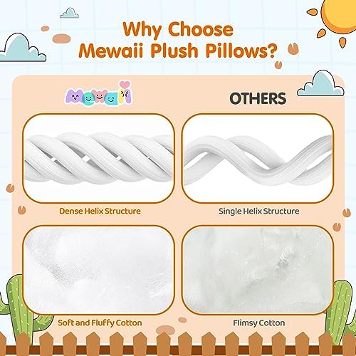Mewaii Cute Highland Cow Plush Pillow - Soft squishy for cuddling