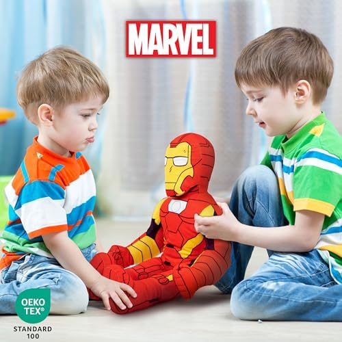 Iron Man Super Hero Plush Toddler Pillow Buddy Marvel
