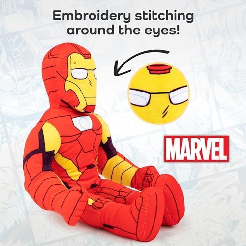 Iron Man Super Hero Plush Toddler Pillow Buddy Marvel