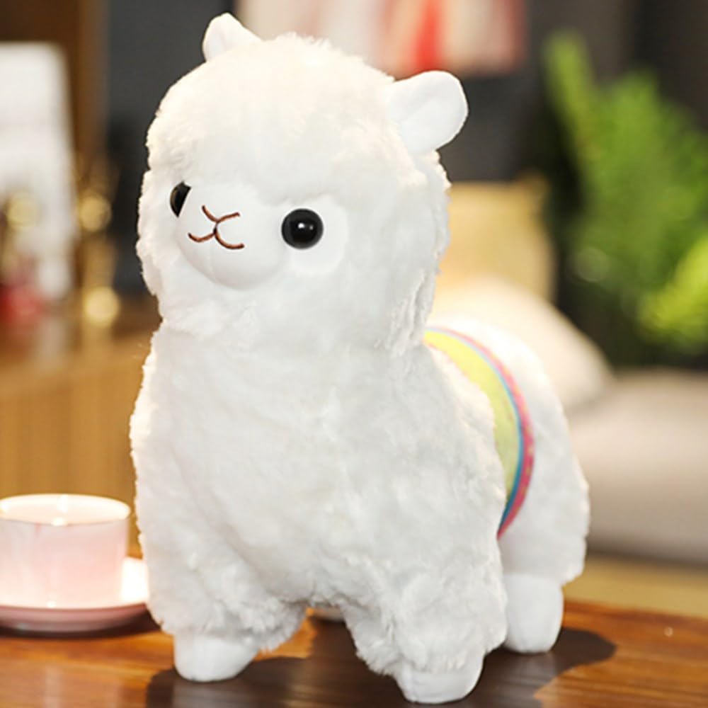Stuffed Animal Plushie Alpaca Cartoon Design Soft Eco-Friendly Perfect Gift