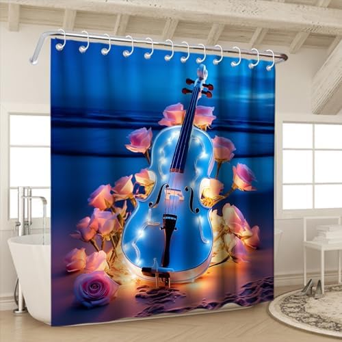 Musical Bath Curtain Set