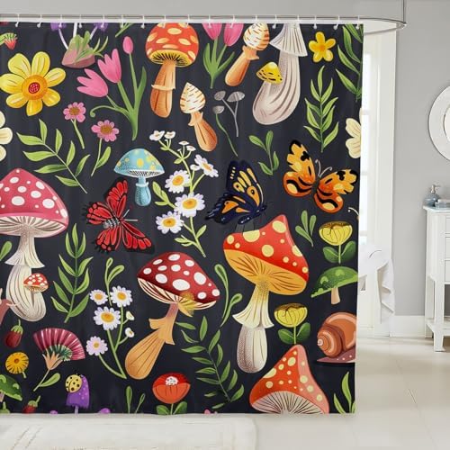 Mushroom Shower Curtain