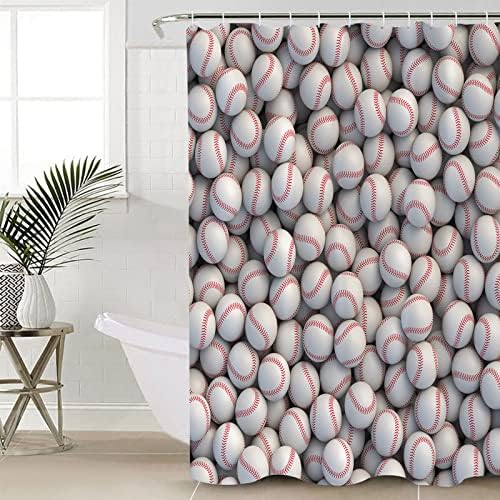 sporty 48x72 shower curtain