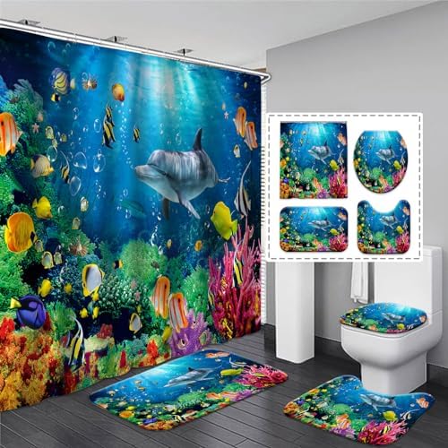 Kids Bath Set Blue Ocean