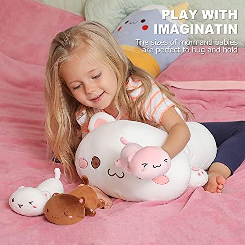 Onsoyours Cat Plush Mommy 197 In 4 Piece Set