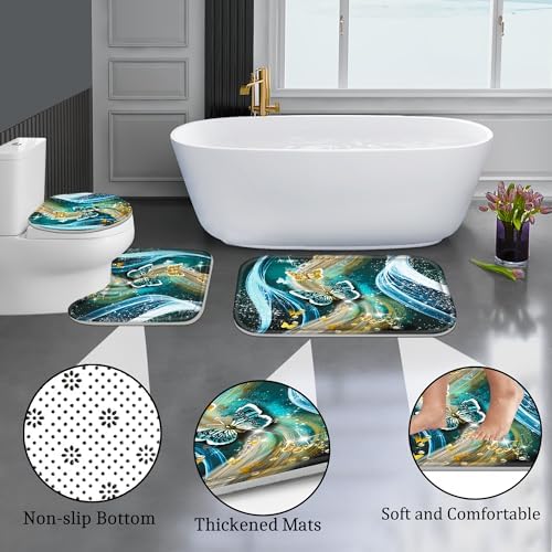 Poedist 4-Piece Bathroom Set - Perfect for Hygiene Style