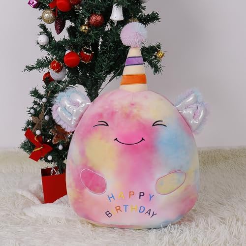 Happy Birthday Axolotl Plush toy