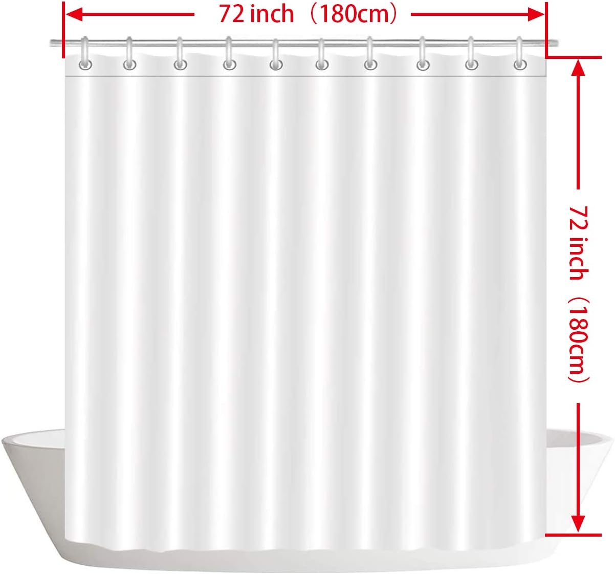 Fish Cool Designer Shower Curtain Set 72 x 72 Inches