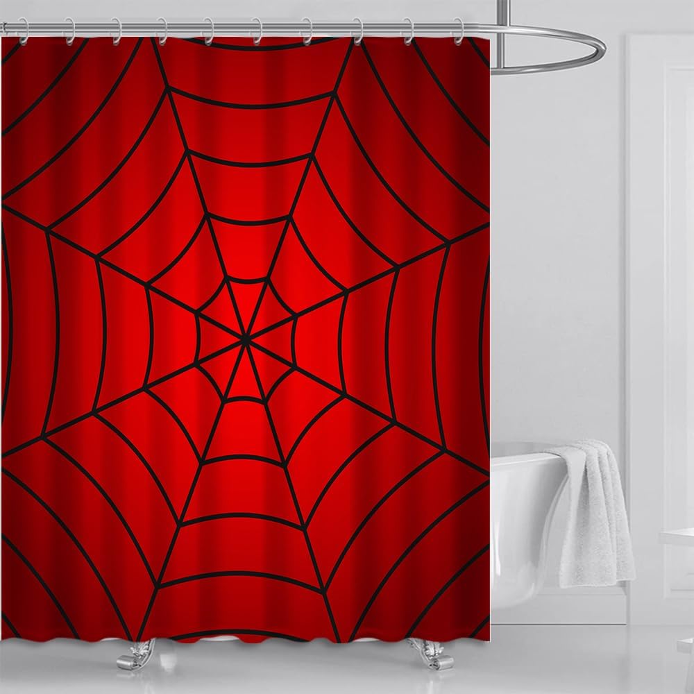Fancy 72x72 Spider Web Showers