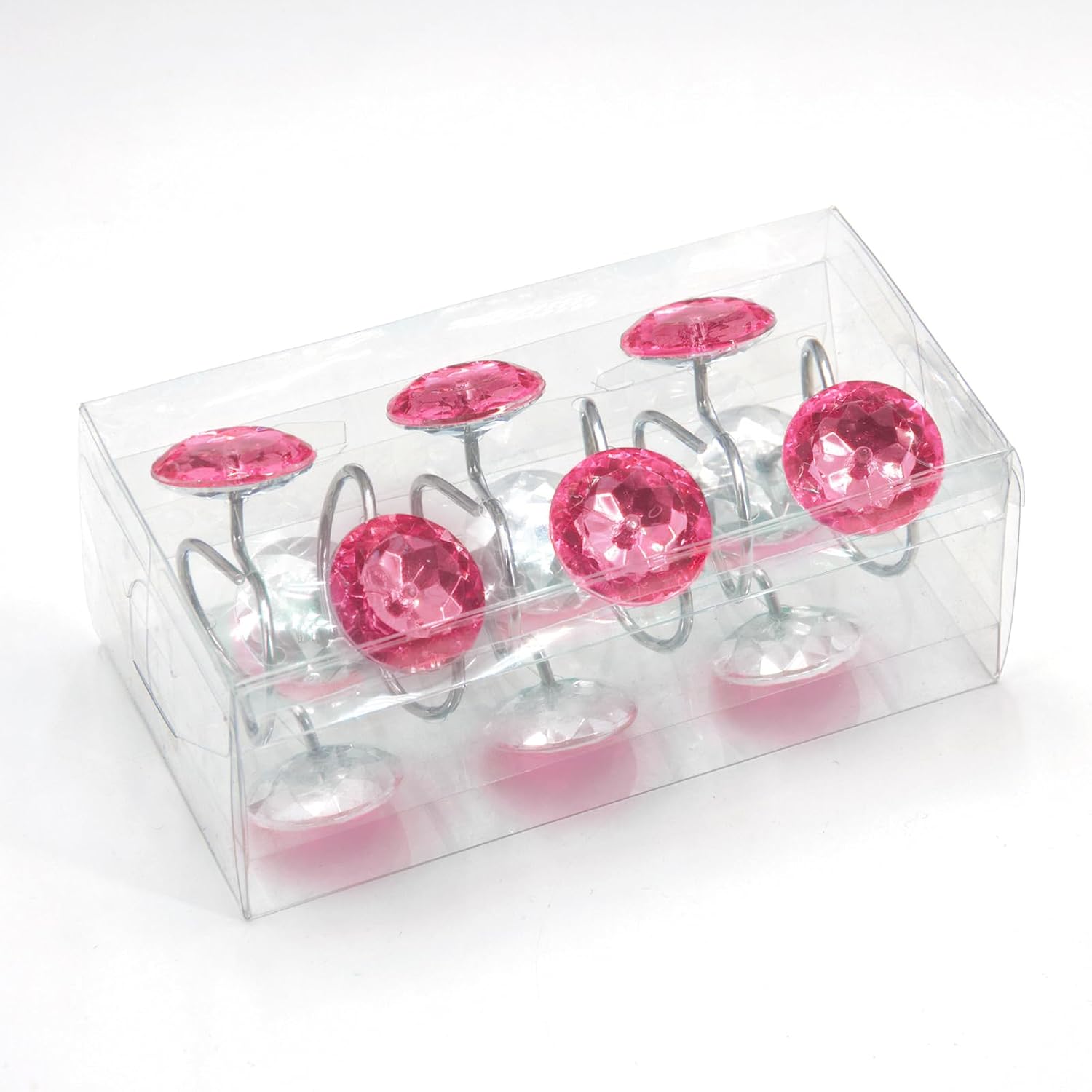 Gibelle Diamond shower curtain hooks