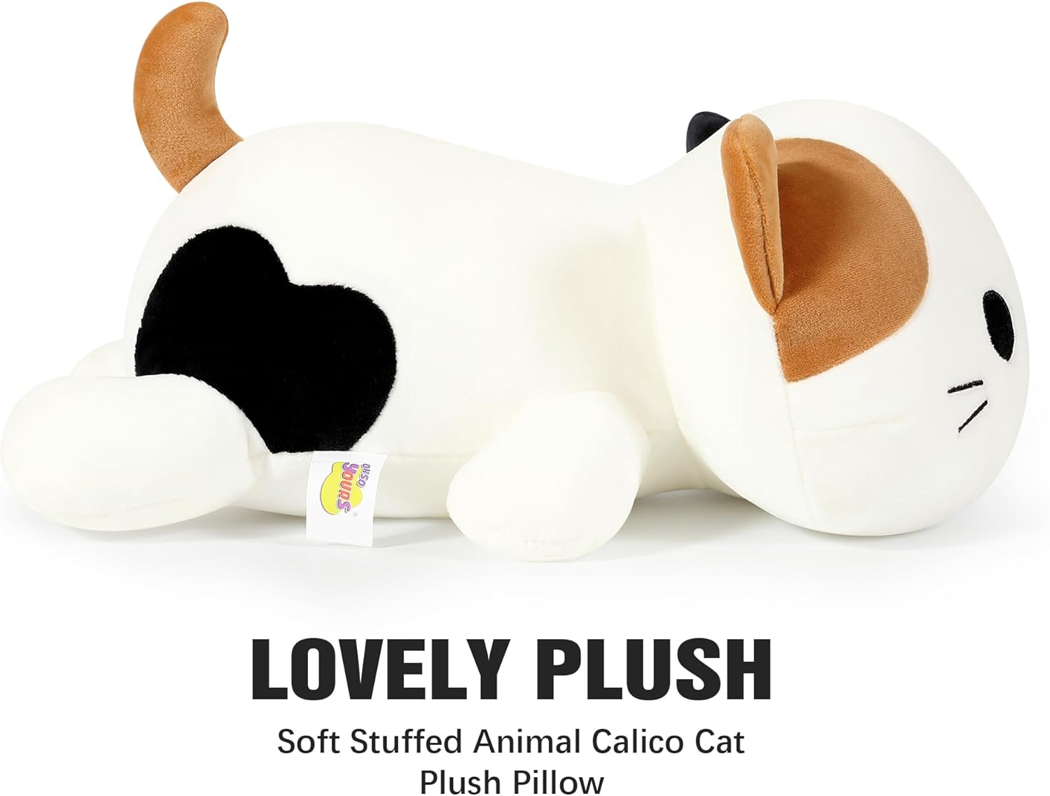 Blink Bask and Cozzy The Onsoyours Calico Cat Plush