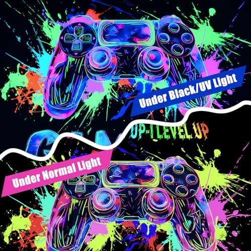 Likiyol Blacklight Gaming Bath Set