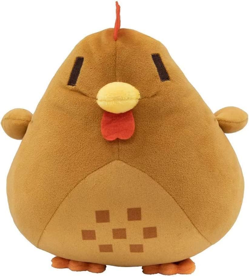 Ozif Junimo Plush Plant 10-Inch Brown Chicken Stuffed Animal