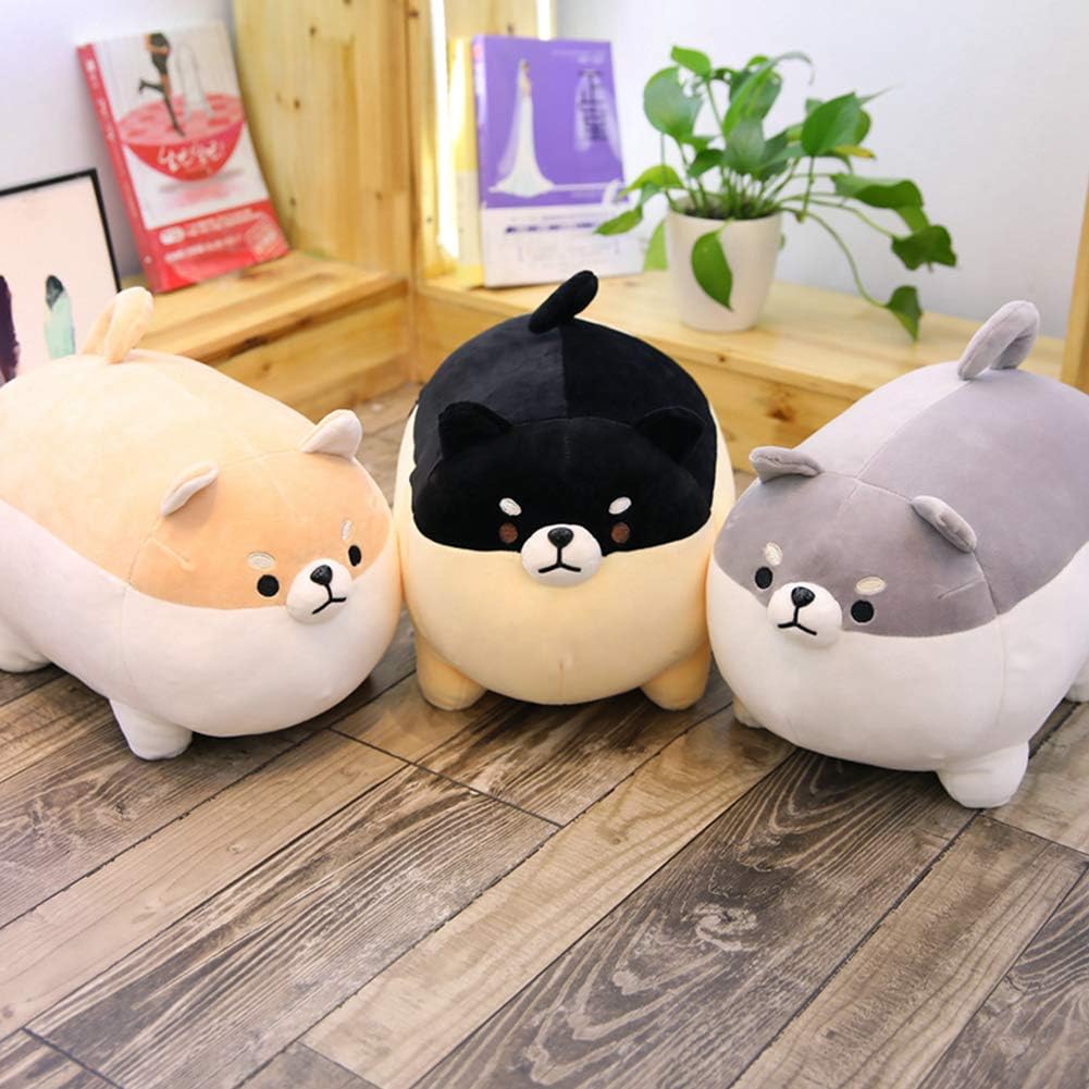 Plush Shiba Inu Pillow for Kids