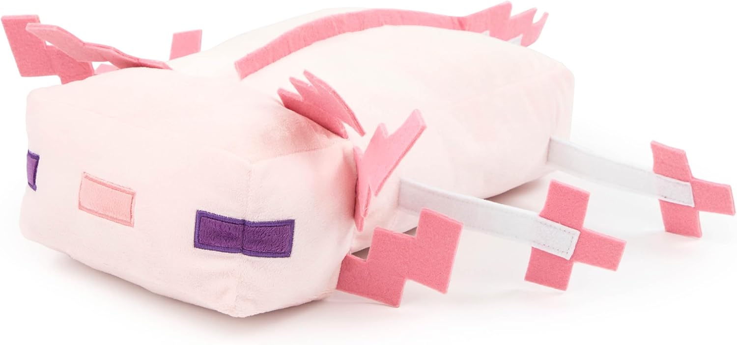 Jay Franco Minecraft Axolotl Plush Pillow