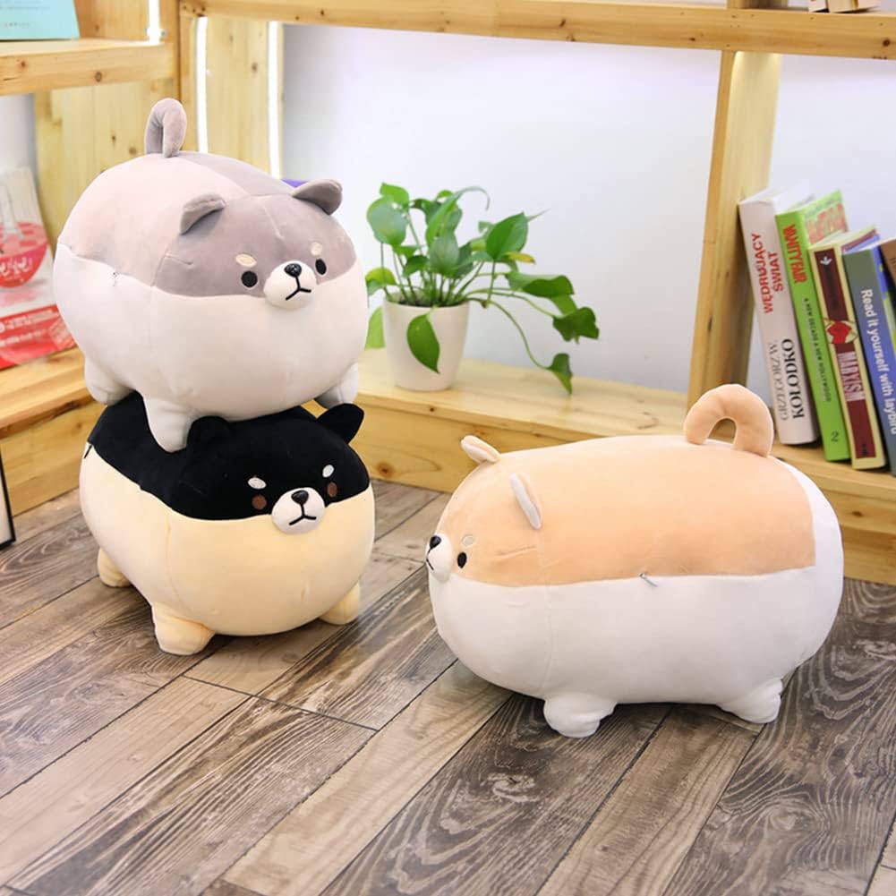 Plush Shiba Inu Pillow for Kids