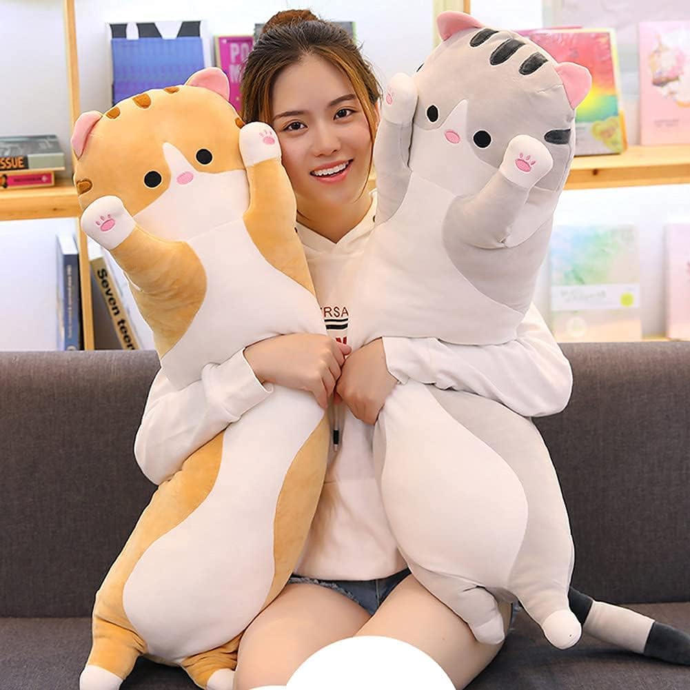 Cute Cat Plush Pillow