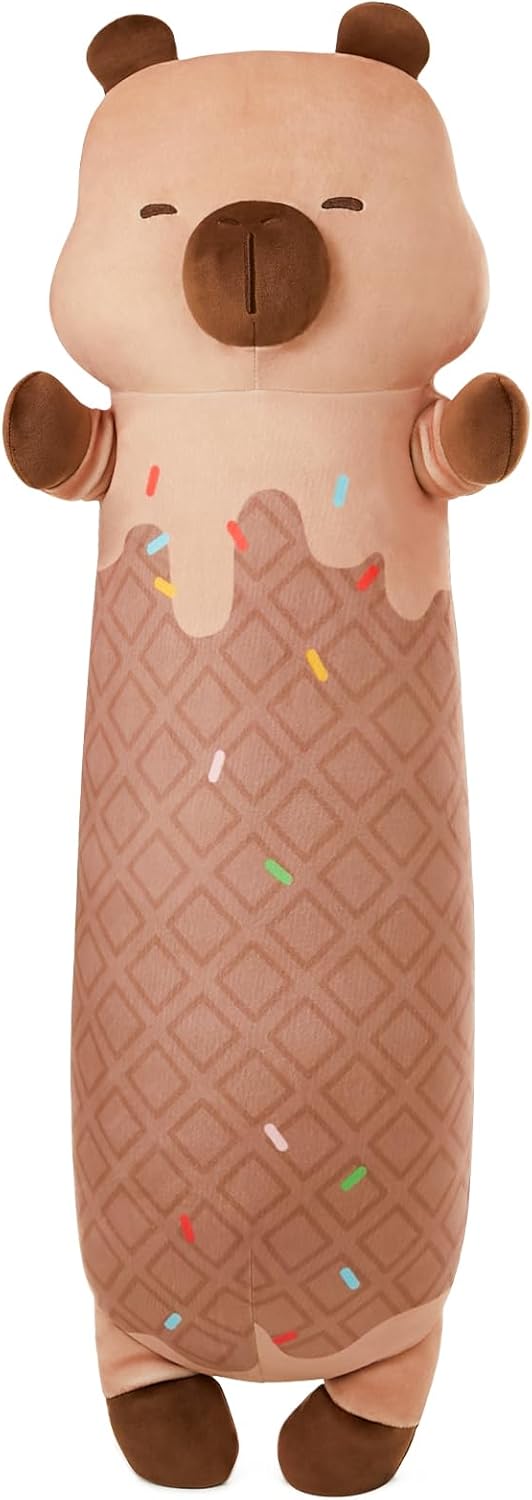 MINISO Long Capybara Plush Pillow