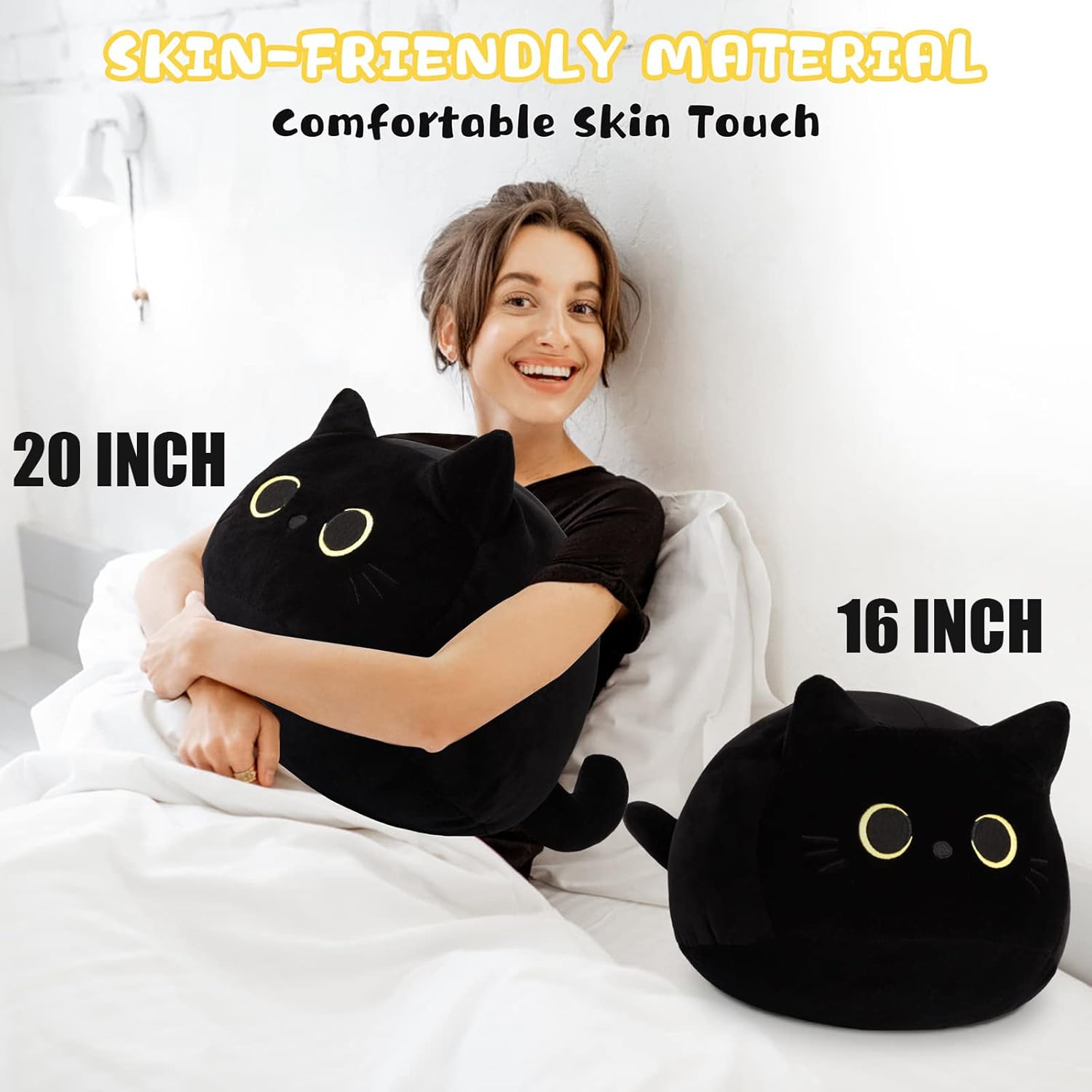 Black Cat Plush Toy