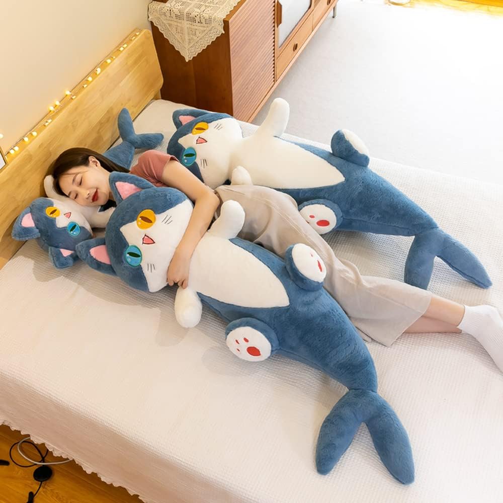 Fangyu Shark Plush Cat Toy