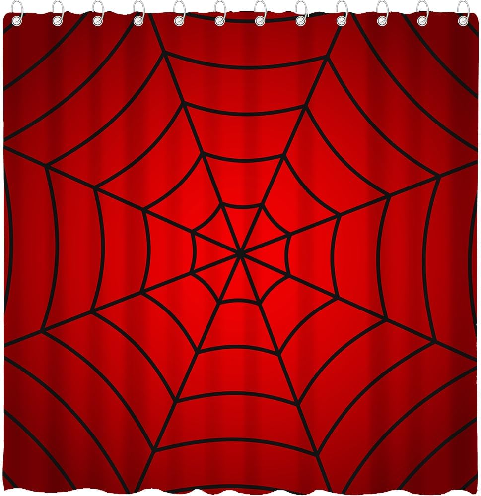 Fancy 72x72 Spider Web Showers